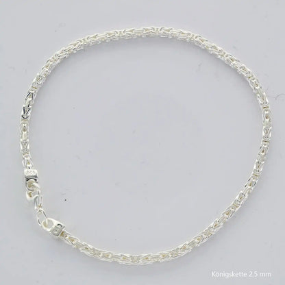 Silberkette Königskette Halsketten & Armketten echt 925 Sterlingsilber