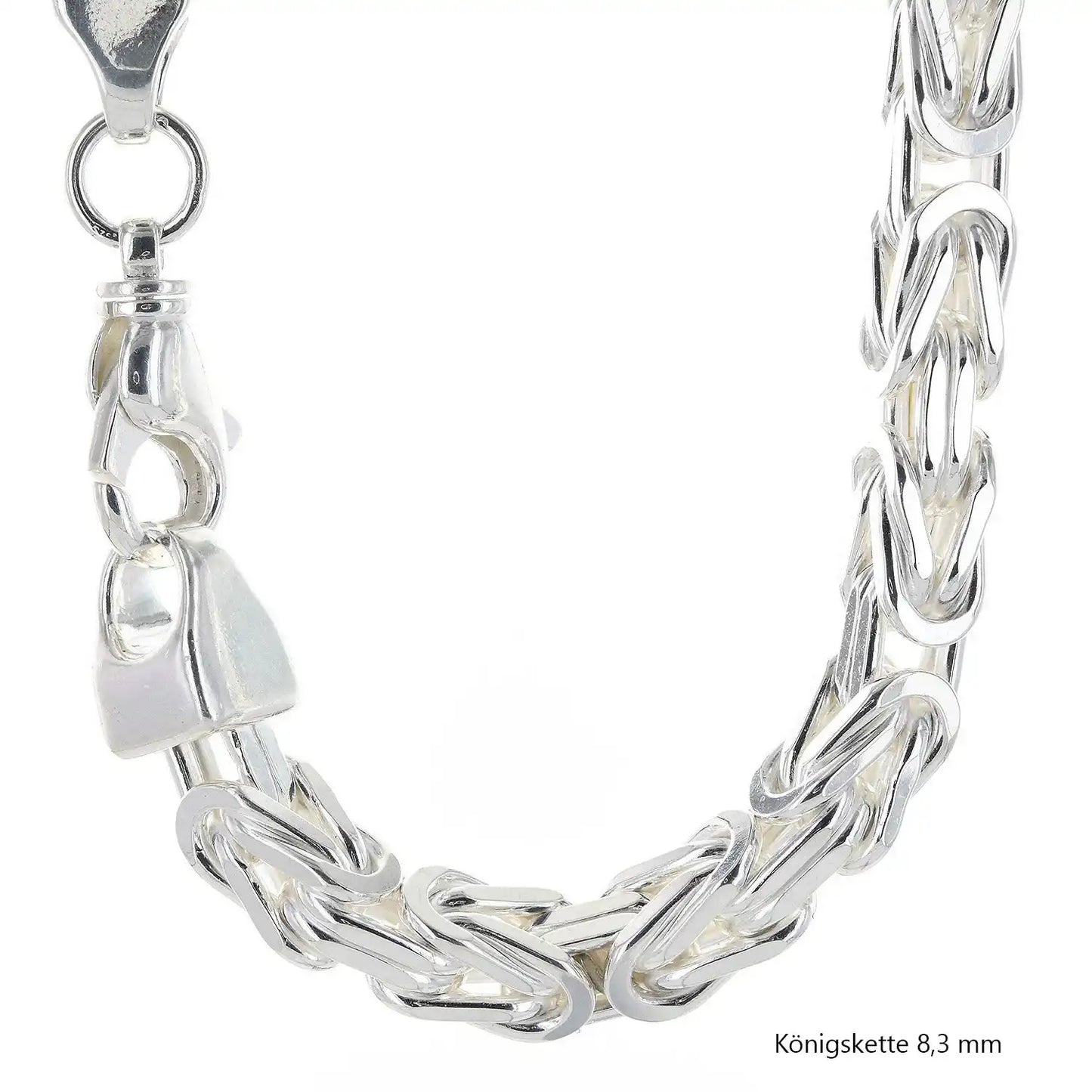 Silberkette Königskette Halsketten & Armketten echt 925 Sterlingsilber