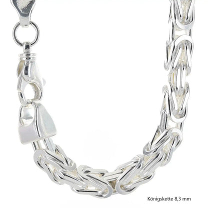 Silberkette Königskette Halsketten & Armketten echt 925 Sterlingsilber