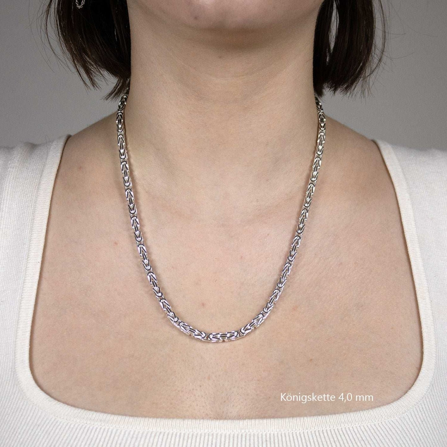 Silberkette Königskette Halsketten & Armketten echt 925 Sterlingsilber