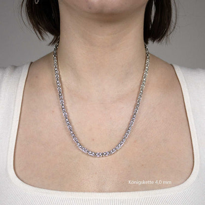 Silberkette Königskette Halsketten & Armketten echt 925 Sterlingsilber