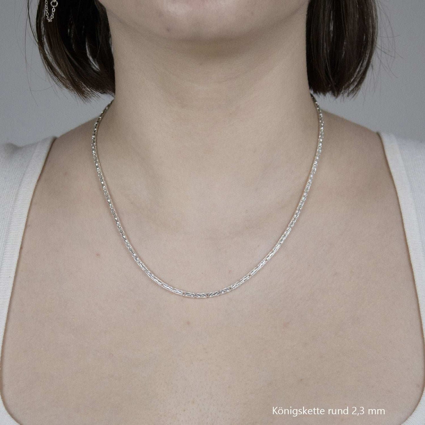 Silberkette Königskette Halsketten & Armketten echt 925 Sterlingsilber