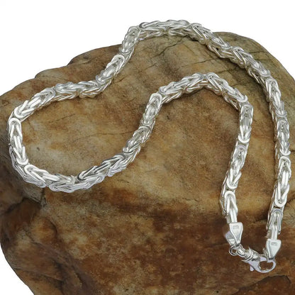 Silberkette Königskette Halsketten & Armketten echt 925 Sterlingsilber