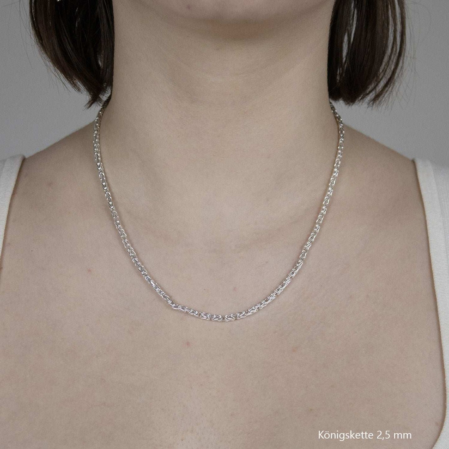 Silberkette Königskette Halsketten & Armketten echt 925 Sterlingsilber
