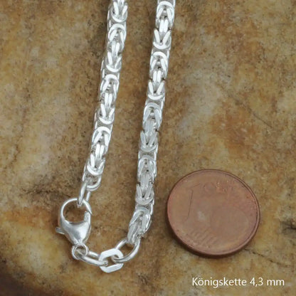 Silberkette Königskette Halsketten & Armketten echt 925 Sterlingsilber