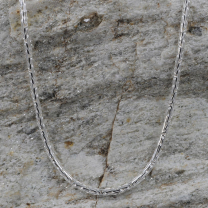 Silberkette Königskette Länge 19cm - Breite 2,3mm - 925 Silber - Firma Holzenplotz - Silberketten - Goldketten.de