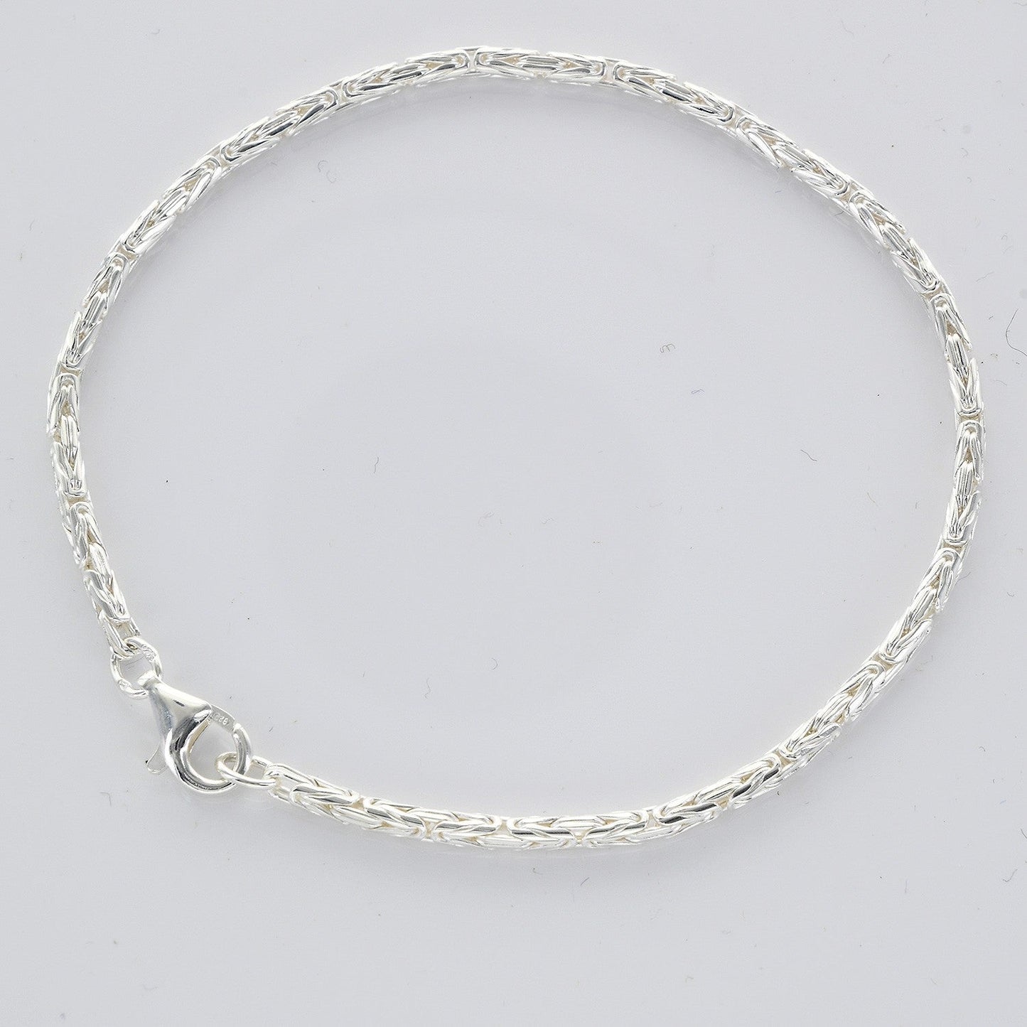 Silberkette Königskette Länge 19cm - Breite 2,3mm - 925 Silber - Firma Holzenplotz - Silberketten - Goldketten.de