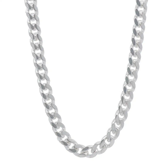 Silberkette Panzerkette Halskette Breite 3,9 mm echt massiv 925 Silber