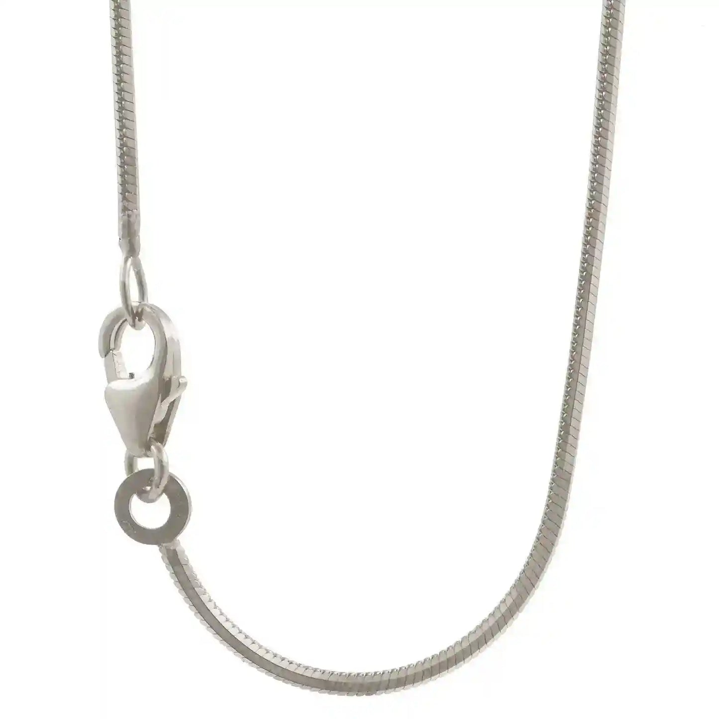 Silberkette Schlangenkette Breite 1,2mm - 925 Silber