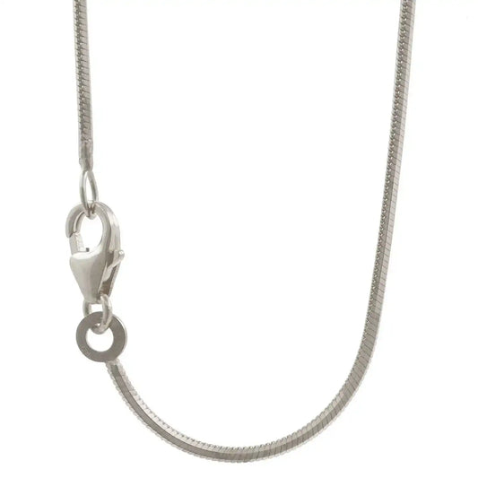 Silberkette Schlangenkette Breite 1,2mm - 925 Silber