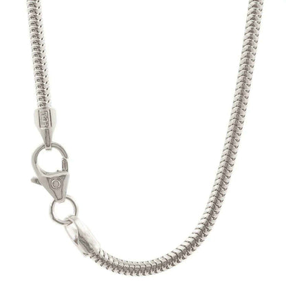 Silberkette Schlangenkette Länge 80cm - Breite 1,9mm - 925 Silber - Firma Holzenplotz - Silberketten-Goldketten.de 