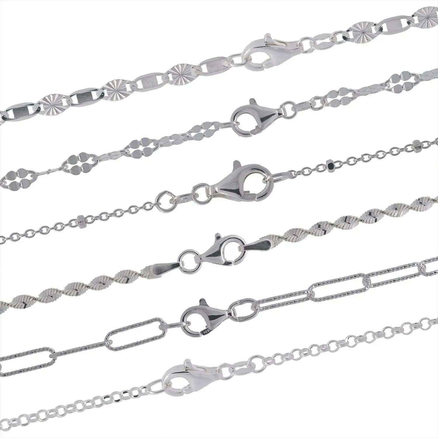 Silberketten Halsketten - echt 925 Sterlingsilber - Made in Germany - Firma Holzenplotz - Silberketten-Goldketten.de 