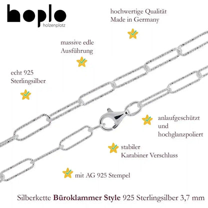 Silberketten Halsketten - echt 925 Sterlingsilber - Made in Germany - Firma Holzenplotz - Silberketten-Goldketten.de 