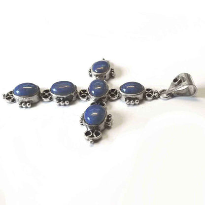 Silberkreuz Schmuck Anhänger 925er Silber - Kreuze - 45x67mm