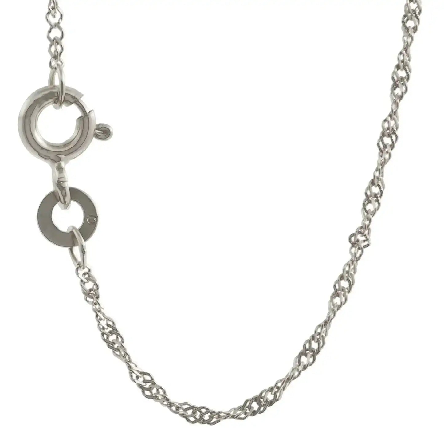 Singapurkette Halskette Breite 1,2 mm - 925 Sterlingsilber Auswahl