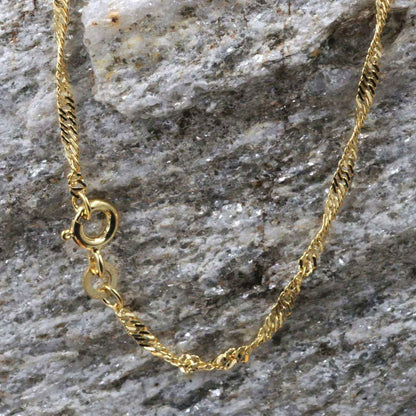 Singapurkette Halskette Breite 1,8 mm - 333 - 8 Karat Gold Auswahl