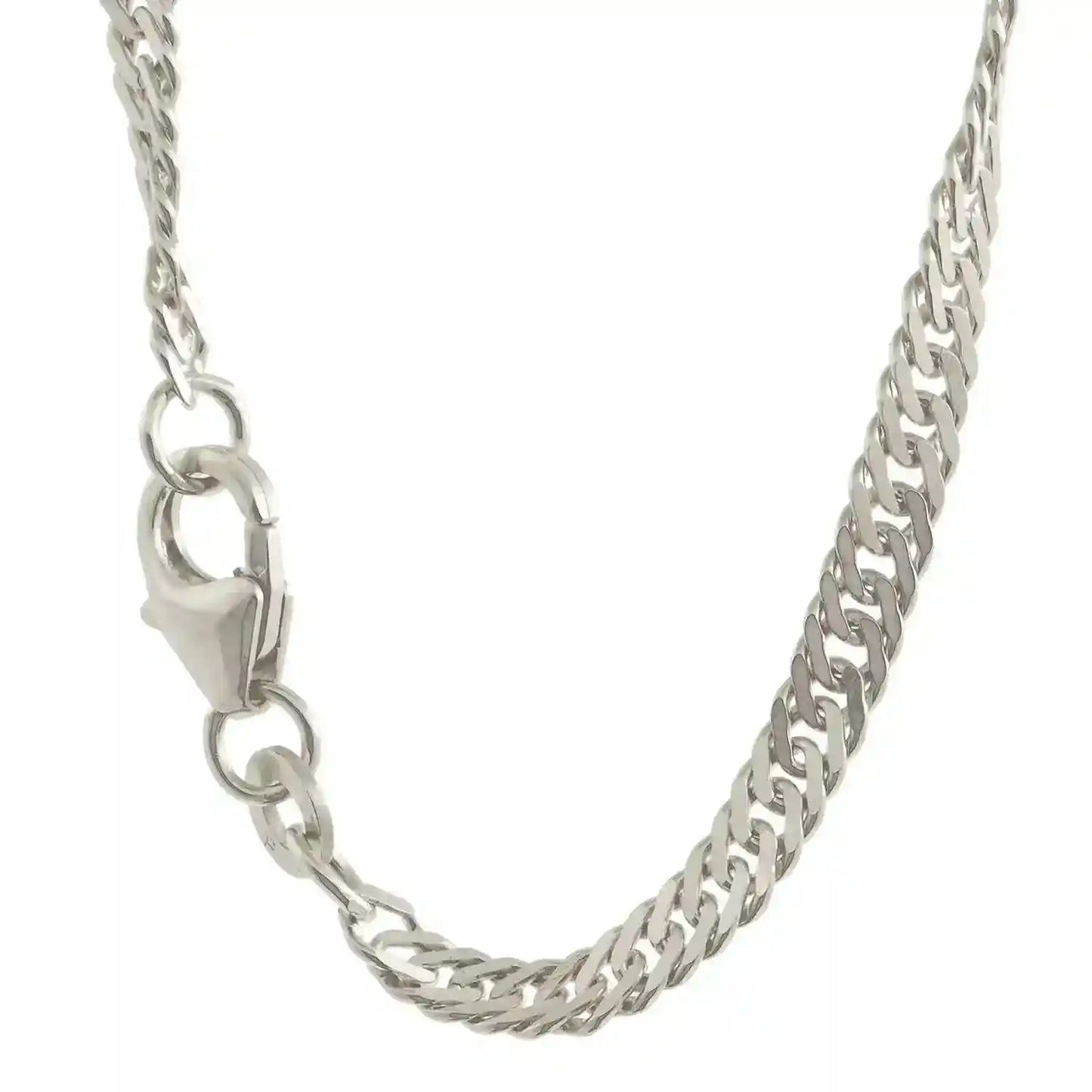 Singapurkette Halskette Breite 2,9 mm - 925 Sterlingsilber Auswahl