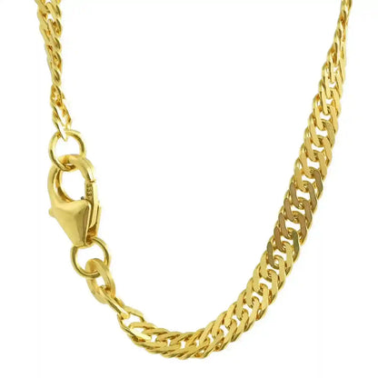 Singapurkette Halskette Breite 3,4 mm - 333 - 8 Karat Gold Auswahl