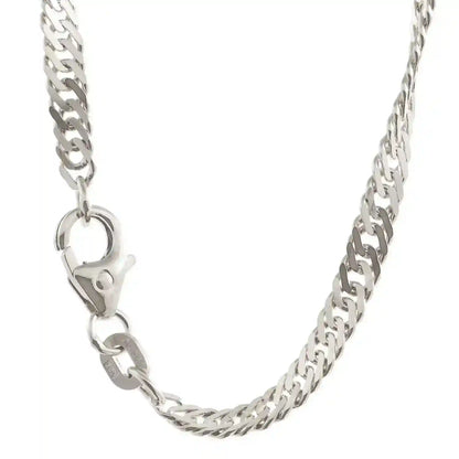 Singapurkette Halskette Breite 3,4 mm - 925 Sterlingsilber Auswahl