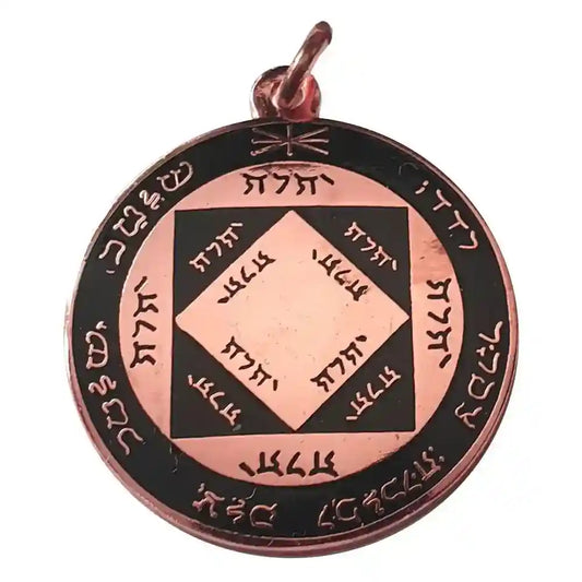 Sonnenamulett Amulett Red Moon Talisman: 27 mm