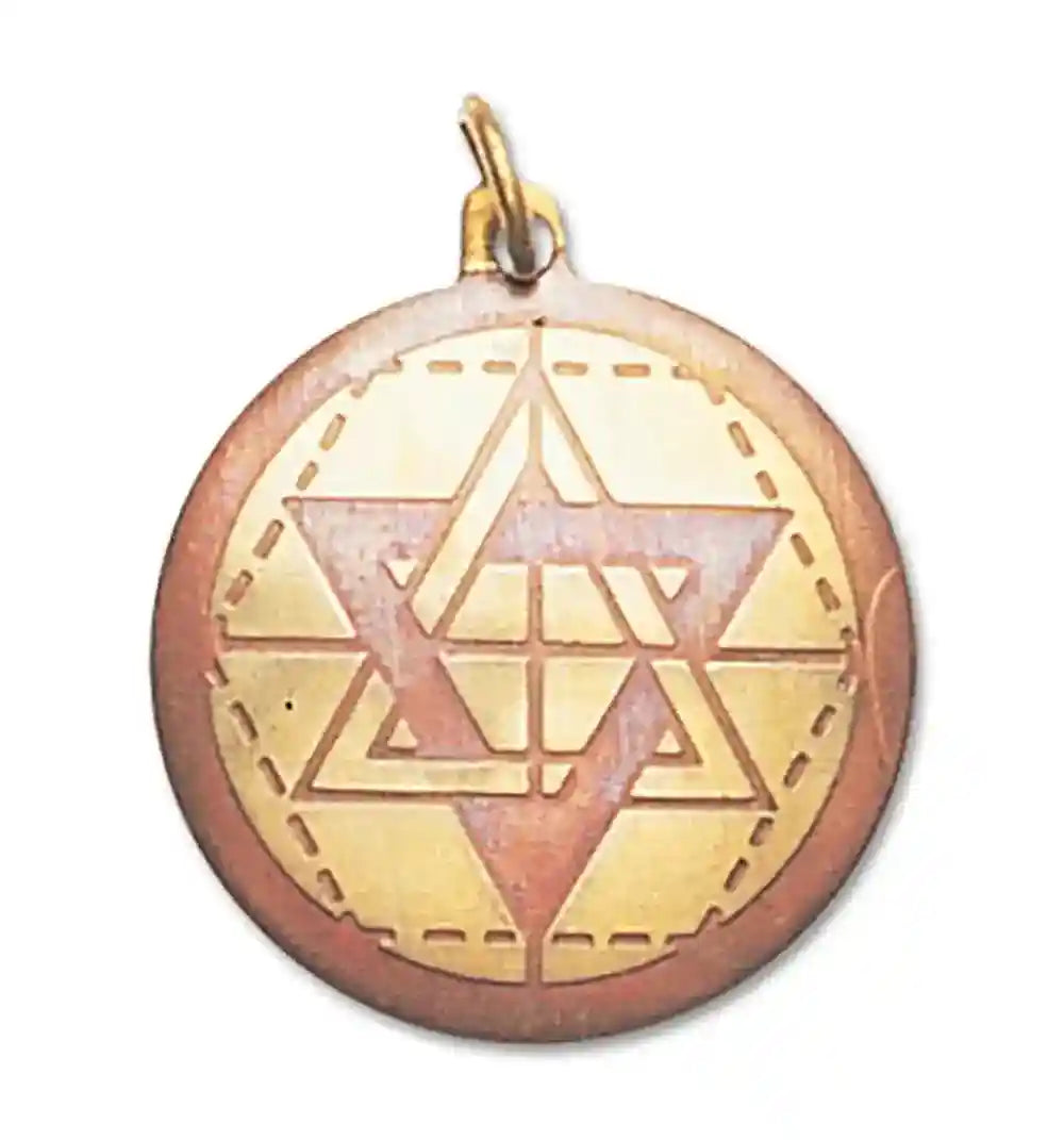 Stern des Salomon Anhänger Schmuck 25x27mm
