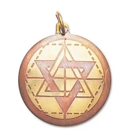 Stern des Salomon Anhänger Schmuck 25x27mm