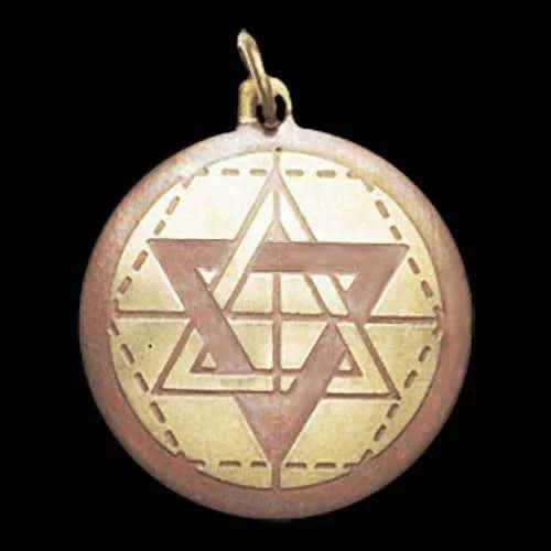 Stern des Salomon Anhänger Schmuck 25x27mm