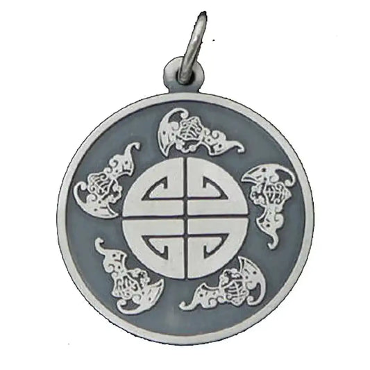 Symbol der fünf Segen Anhänger 925er Silber - Firma Holzenplotz - Silberketten - Goldketten.de