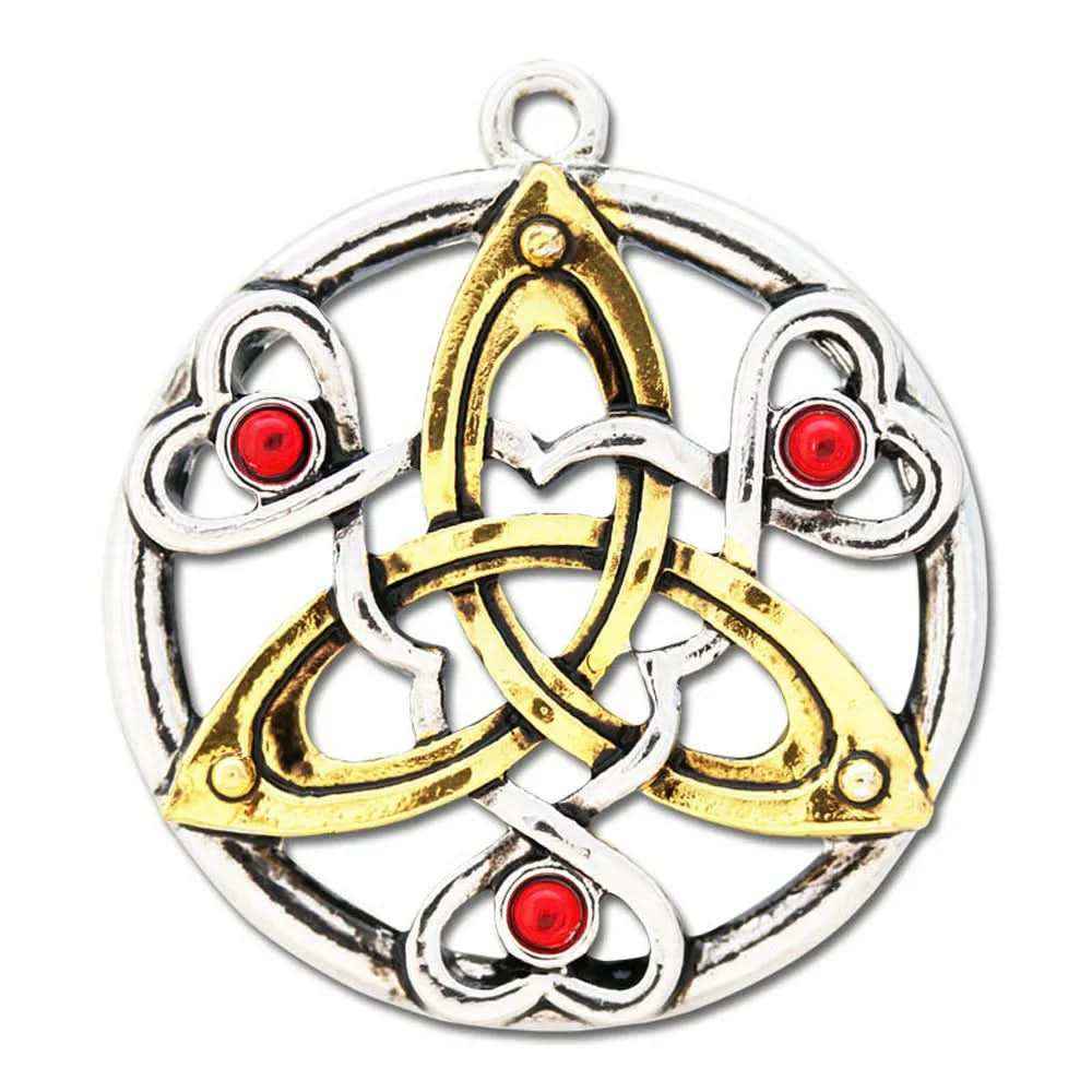 Talisman des Cu Chulainn Mythische Kelten Knoten Schmuck Anhänger Amulett