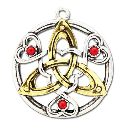 Talisman des Cu Chulainn Mythische Kelten Knoten Schmuck Anhänger Amulett