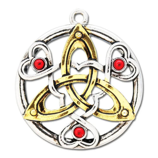Talisman des Cu Chulainn Mythische Kelten Knoten Schmuck Anhänger Amul - Firma Holzenplotz - Silberketten - Goldketten.de