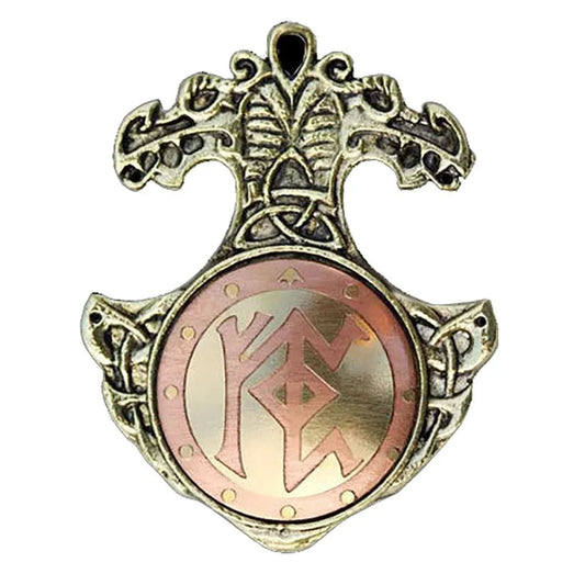 Talisman für allgemeine Sicherheit - Runen - 32x44mm - Firma Holzenplotz - Silberketten - Goldketten.de