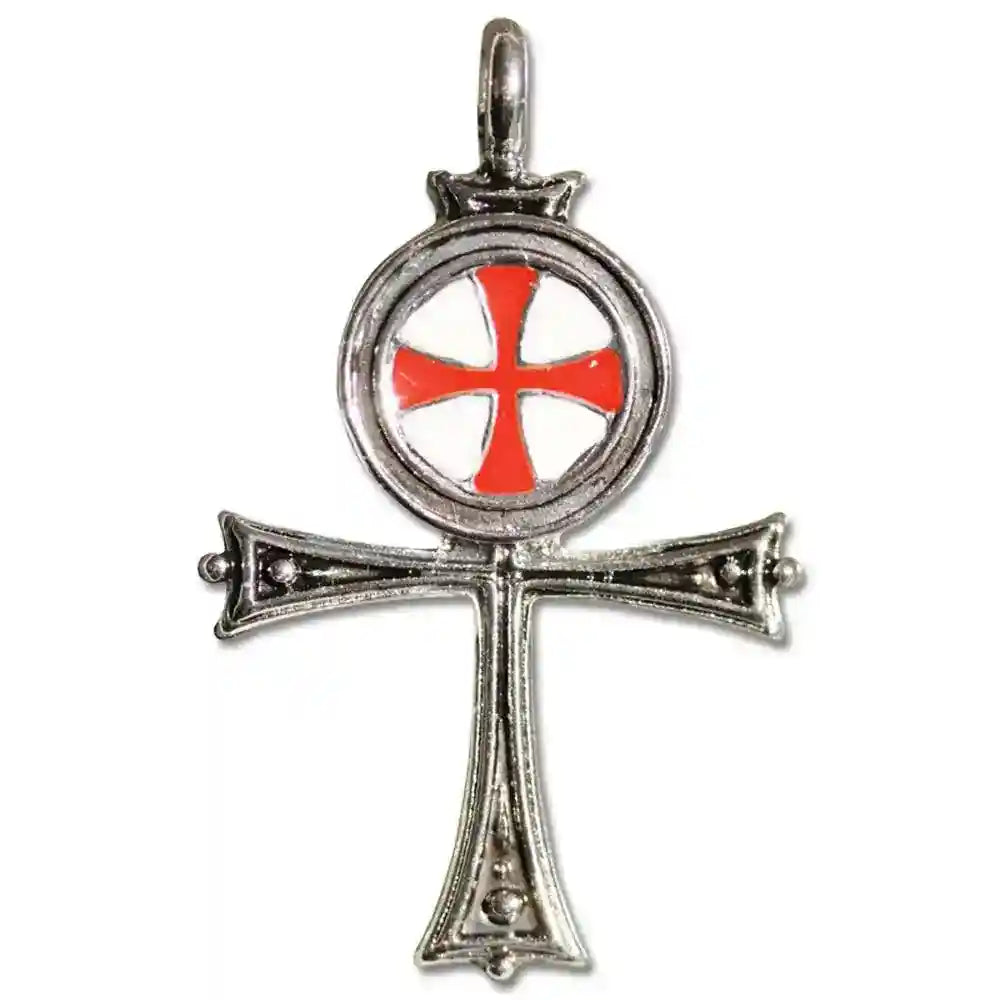 Tempelritter Ankh Anhänger Schmuck - Ankh , Mittelalter - 25x35mm