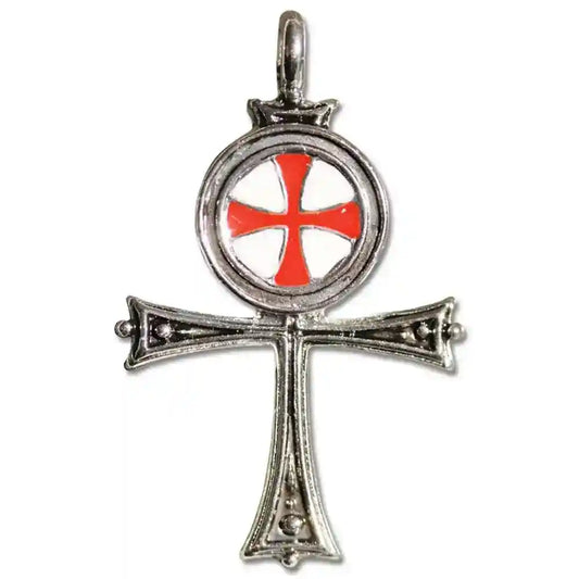 Tempelritter Ankh Anhänger Schmuck - Ankh , Mittelalter - 25x35mm