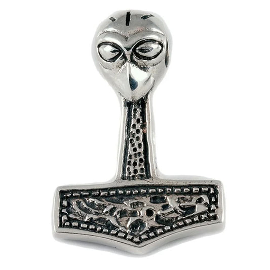 Thorhammer Schmuck Anhänger 925er Silber - Thorhammer - 27x19mm - Firma Holzenplotz - Silberketten - Goldketten.de