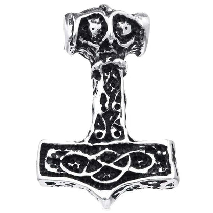 Thors Hammer Schmuck Anhänger 925er Silber - Thorhammer - 22x32mm