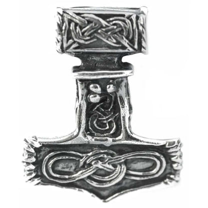 Thors Hammer Schmuck Anhänger 925er Silber - Thorhammer - 25x20mm