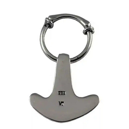 Thors Hammer Schmuck Anhänger 925er Silber - Thorhammer - 37x24mm inklusive Ring