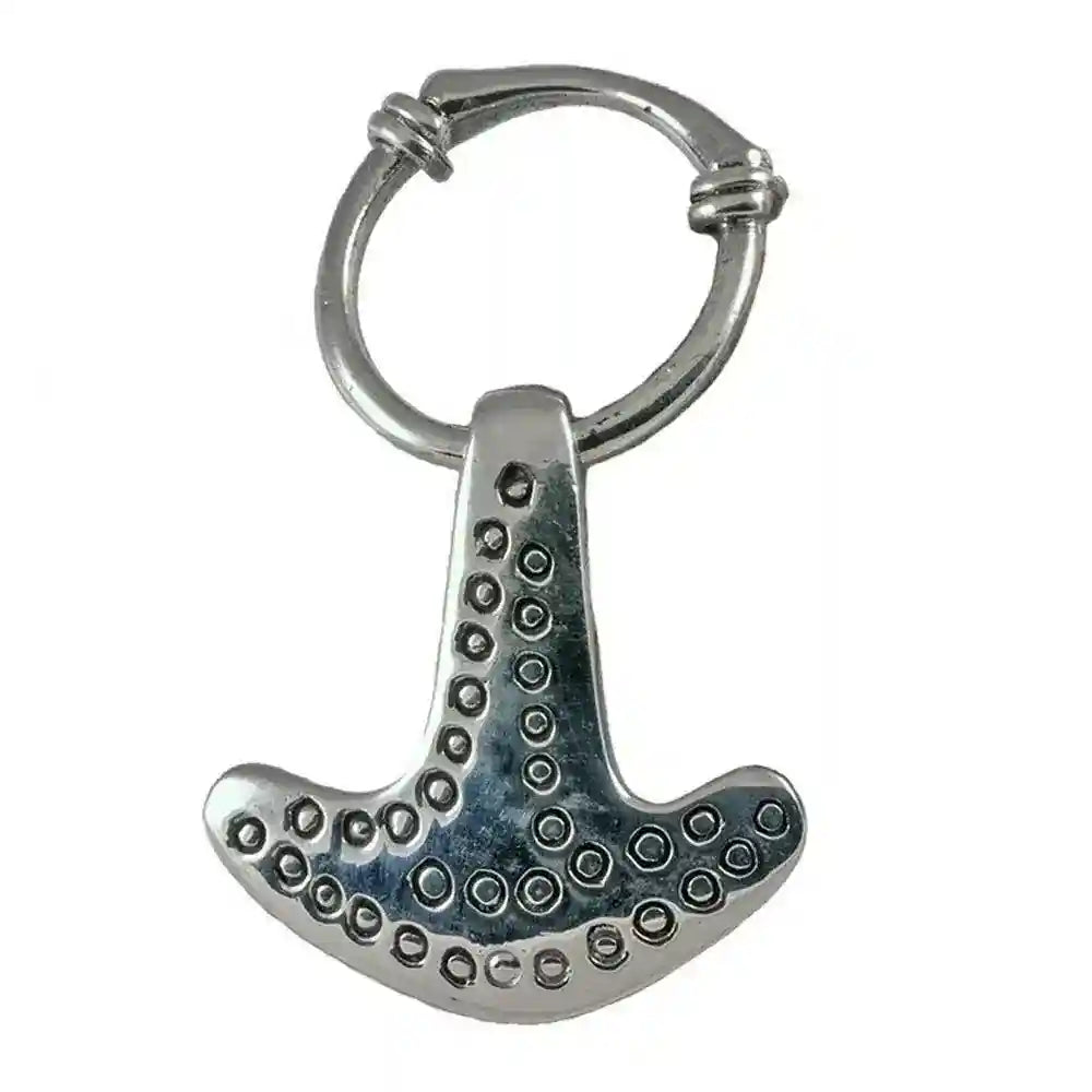 Thors Hammer Schmuck Anhänger 925er Silber - Thorhammer - 37x24mm inklusive Ring