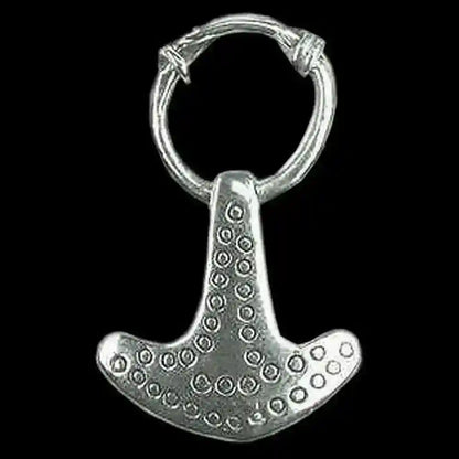 Thors Hammer Schmuck Anhänger 925er Silber - Thorhammer - 37x24mm inklusive Ring