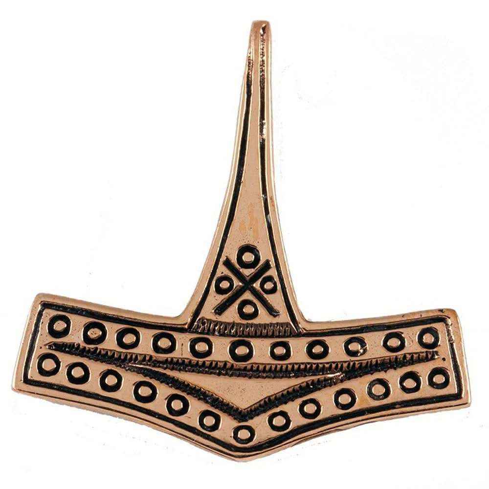 Thors Hammer Schmuck Anhänger - Thorhammer - 34x35mm