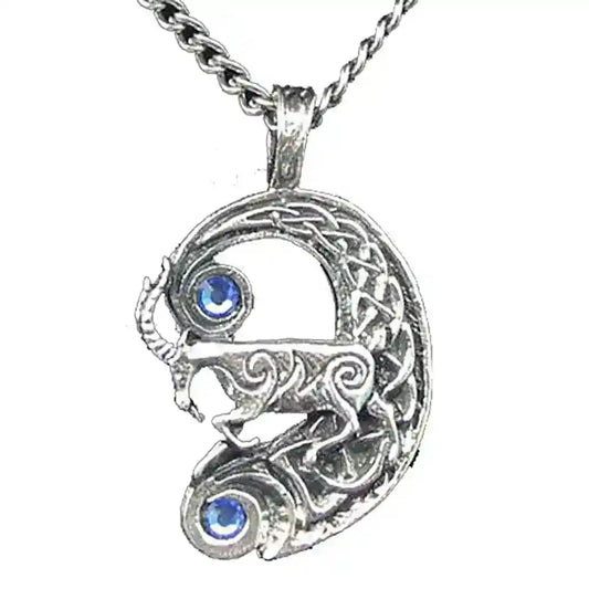 Tier-Geist Des Ziegenbocks Anhänger Schmuck - Sonstige Tiere - 39x25mm