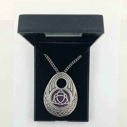 Triquetra oval Anhänger Schmuck Größe: 35x48mm
