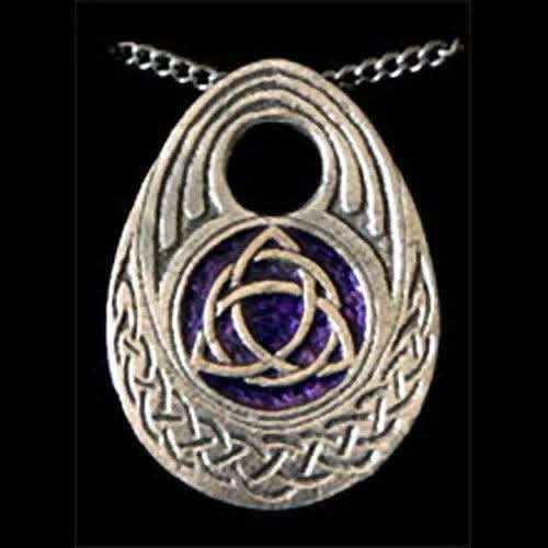 Triquetra oval Anhänger Schmuck Größe: 35x48mm