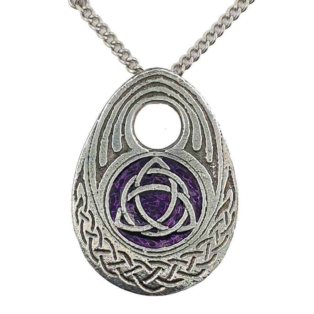 Triquetra oval Anhänger Schmuck Größe: 35x48mm
