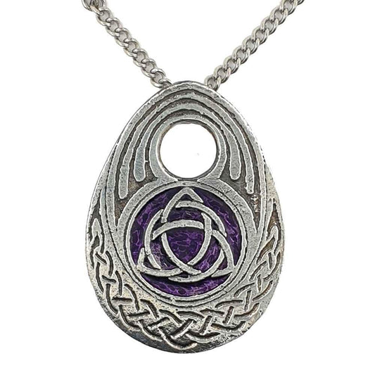Triquetra oval Anhänger Schmuck Größe: 35x48mm - Firma Holzenplotz - Silberketten - Goldketten.de