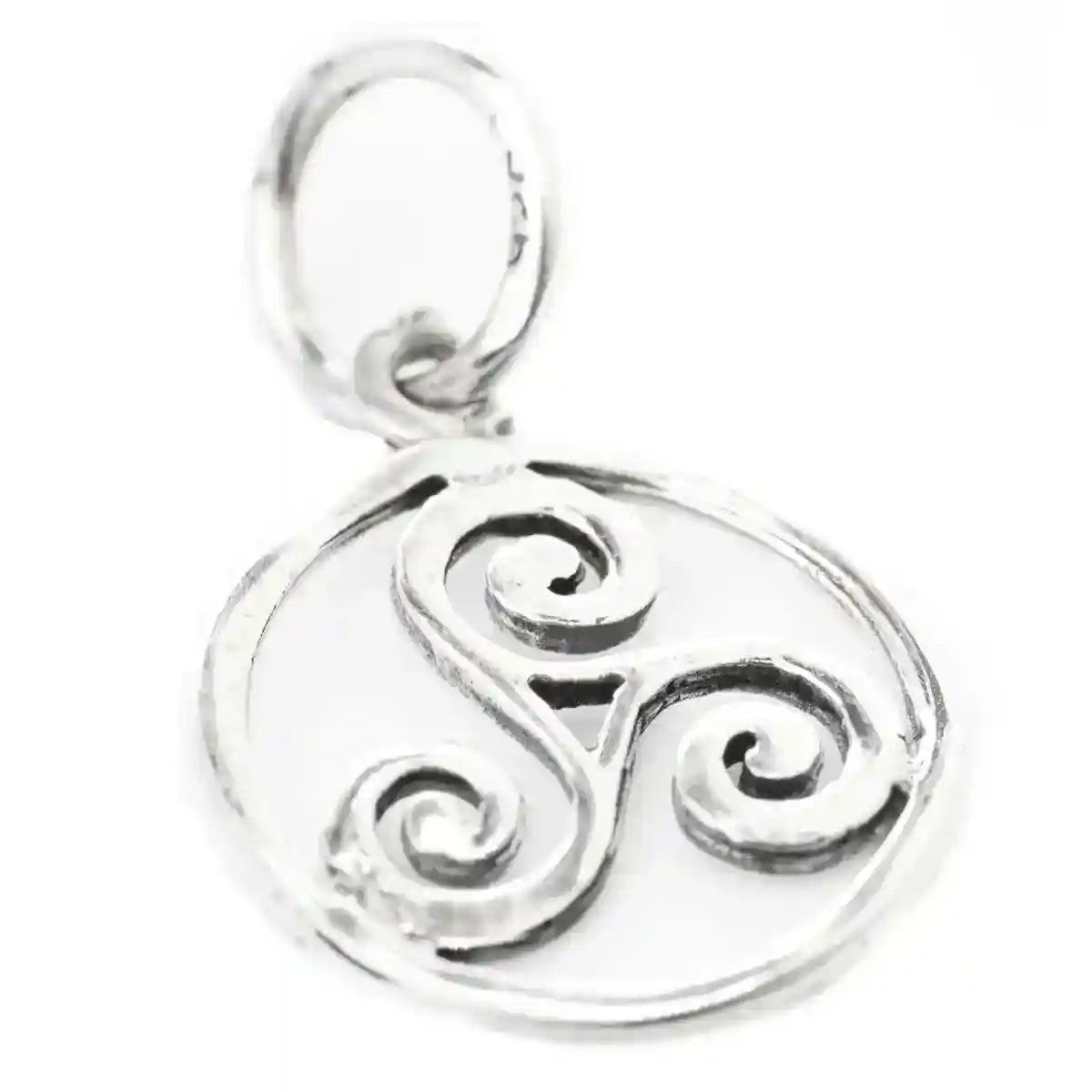 Triskel klein Schmuck Anhänger 925er Silber - Triskel - Durchmesser 13mm