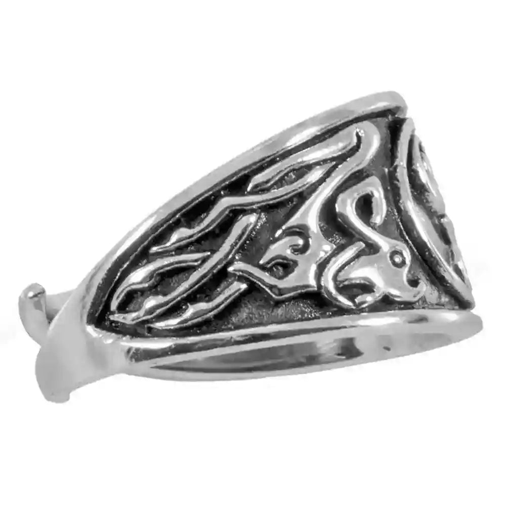 Triskelring, verstellbar klein 52-60 Keltischer Ring Celtic