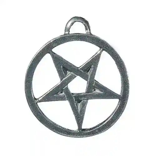 Umgedrehtes Pentakel Anhänger Schmuck - Pentagramm -