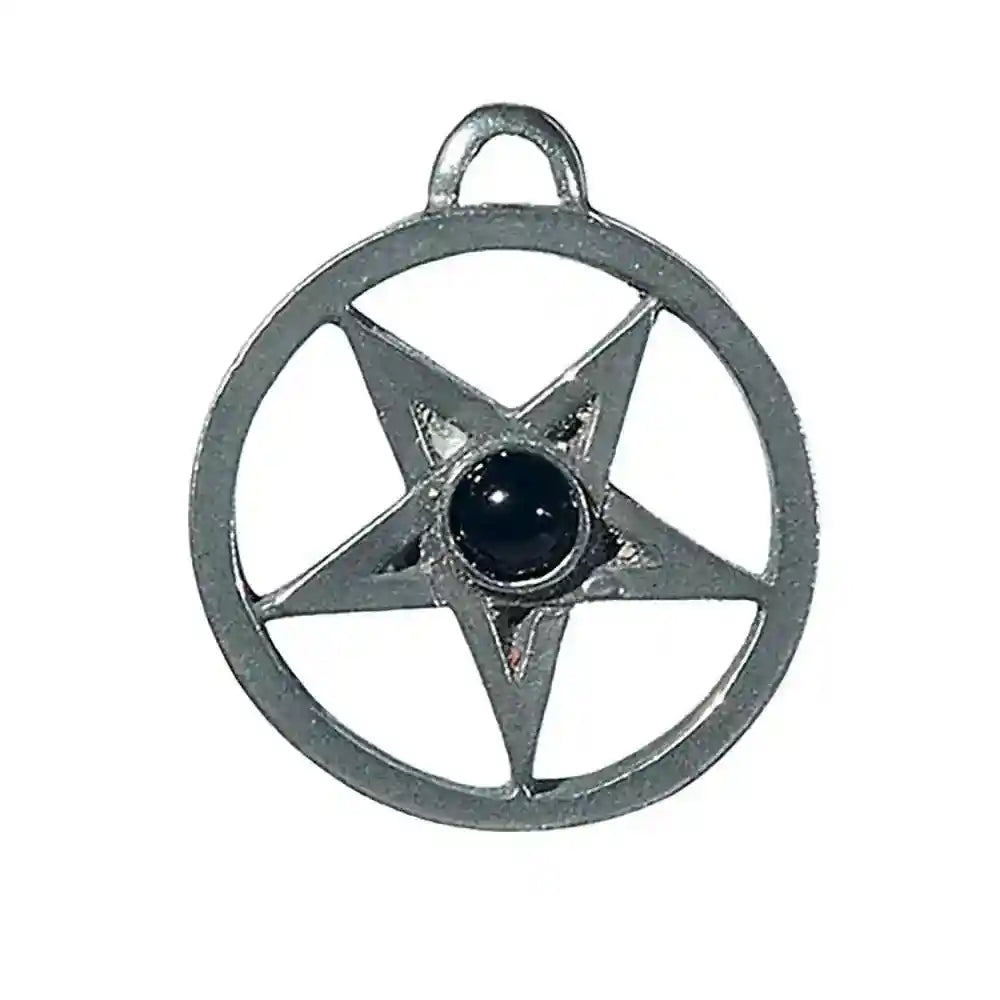 Umgedrehtes Pentakel Anhänger Schmuck - Pentagramm -